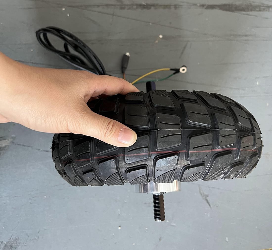 Accessoires de pièces détachées de roue arrière sans brosse de