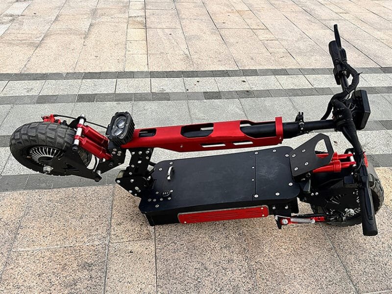 Trottinette electrique legere et pliable liideway