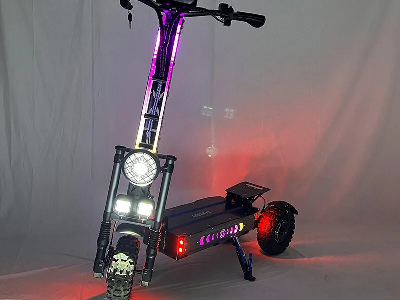 Léger trois roues trottinette electrique adulte