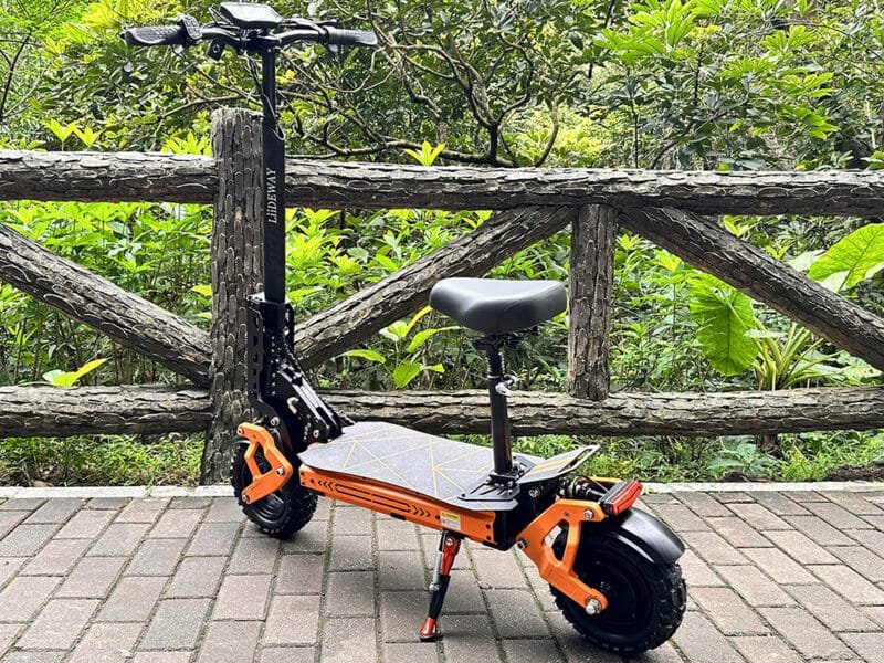 trottinette électrique avec siège pas cher