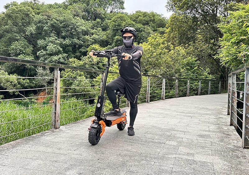 Scooter électrique à batterie au lithium